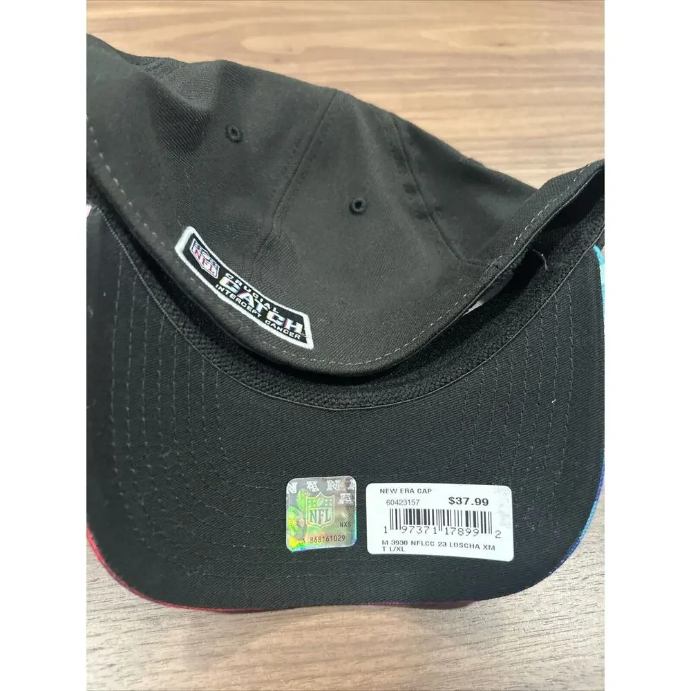 2023 Crucial Catch Los Angeles Chargers New Era 39THIRTY NFL Sideline Hat L-XL